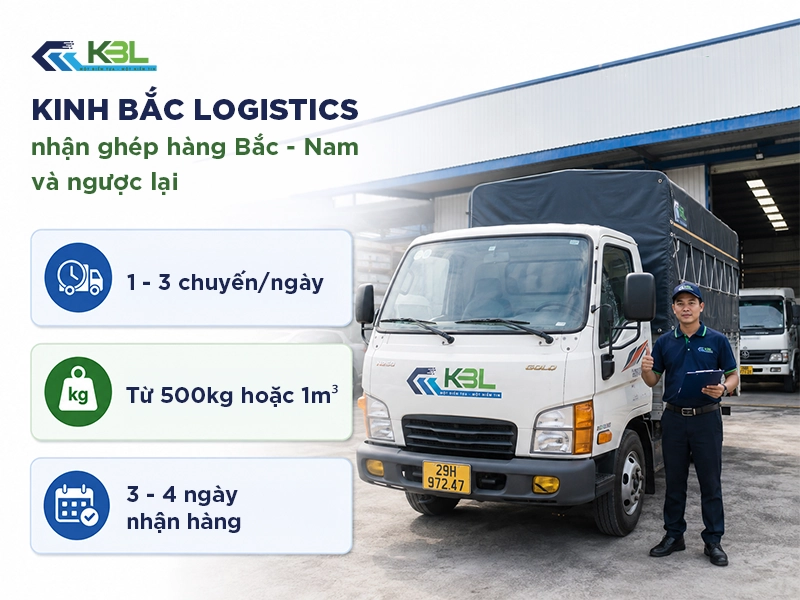kinh bắc nhận hàng ghép bắc nam