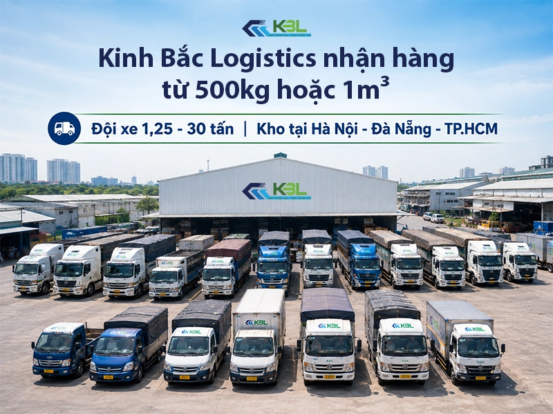 Xe ghép Bắc Nam nhận hàng từ mấy khối