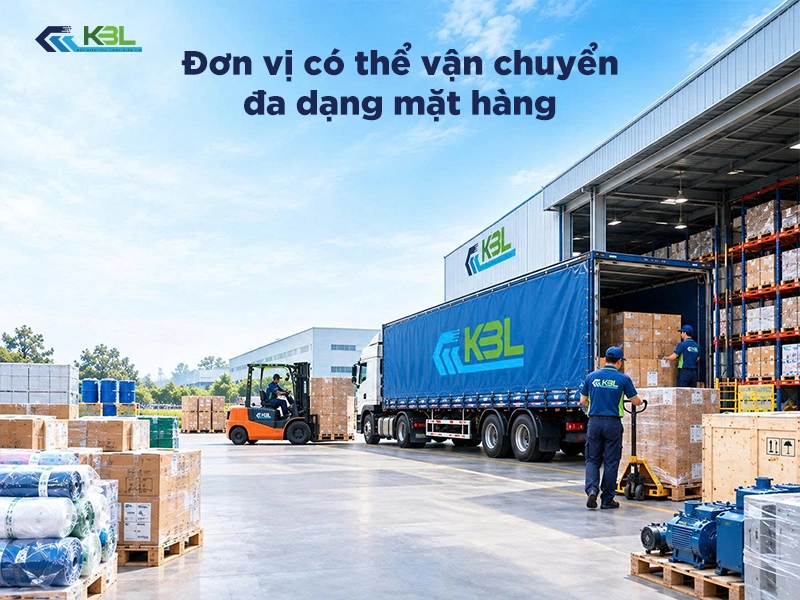 vận chuyển đa dạng mặt hàng