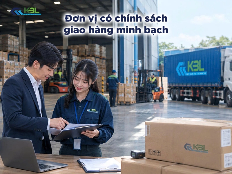 chính sách giao hàng