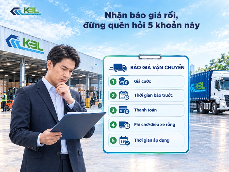 5 điều cần hỏi sau khi nhận báo giá