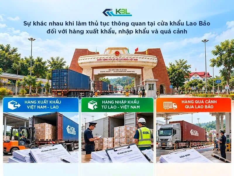 sự khác nhau giữa các thủ tục thông quan